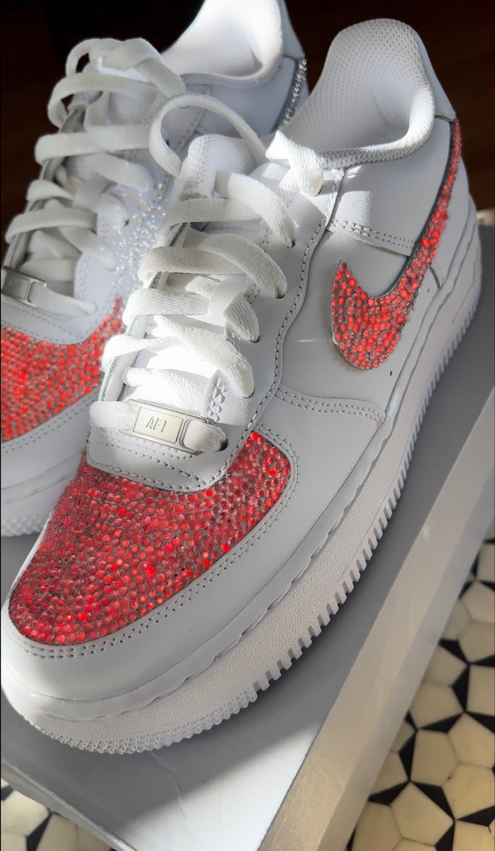 Swarovski Nike Air Force Glitzer Damen Swarovski Women's Nike Air