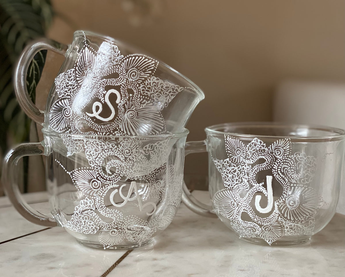 Monogrammed Mehndi Mug – Neha Assar Artistry